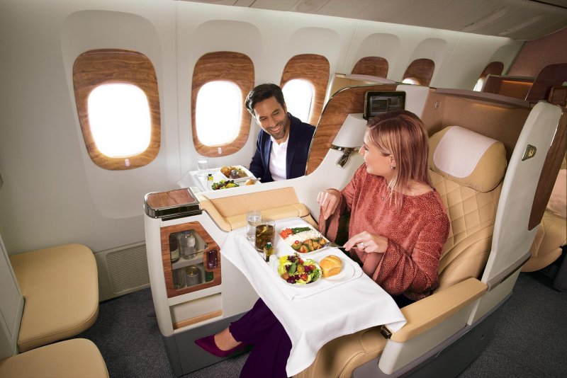 Emirates Boeing 777 Business class