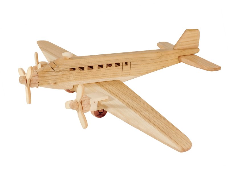 Сборная игрушка из дерева самолет ан2