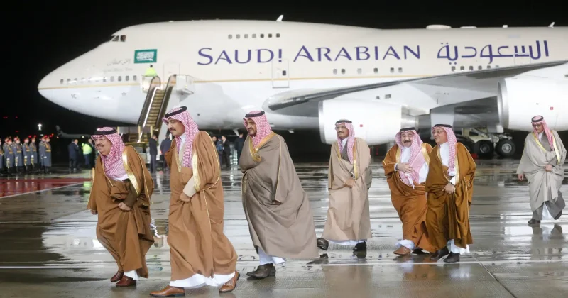 Самолет принца Саудовской Аравии