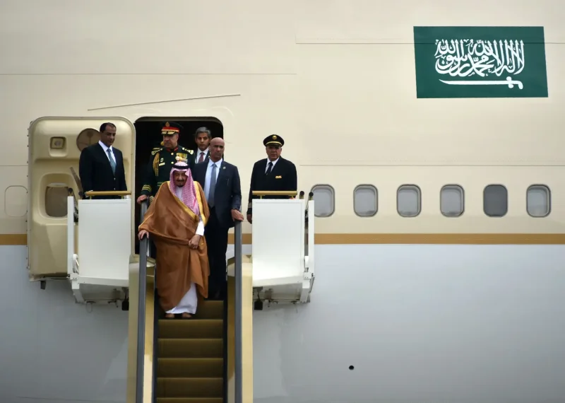 Самолёт саудовского короля