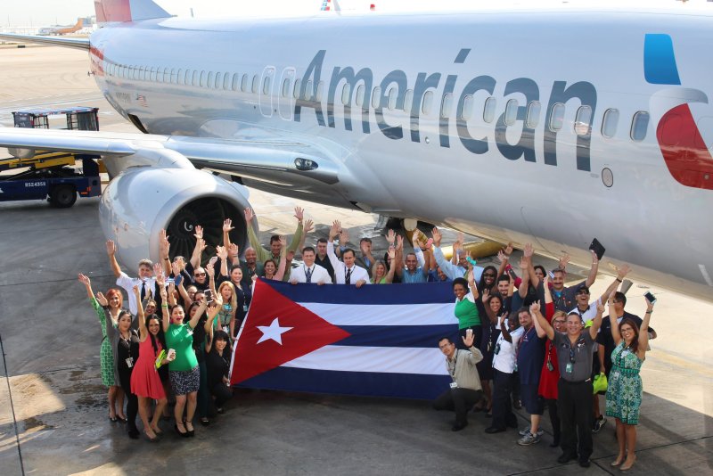 Полет на Кубу