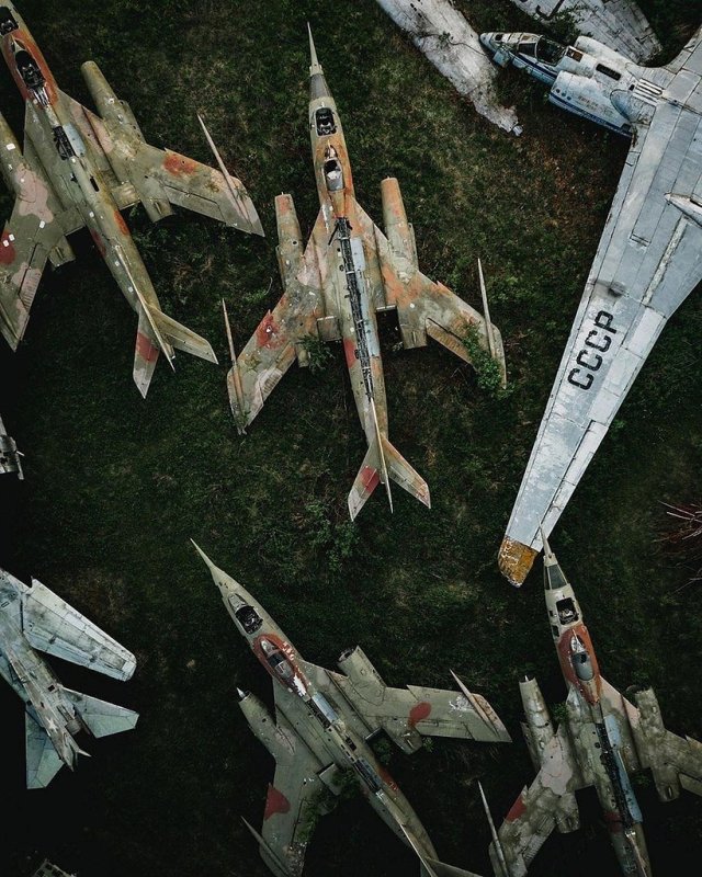 Кладбище самолётов в России
