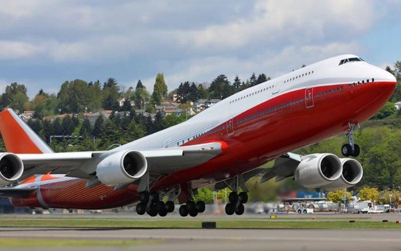 Boeing 747 в разрезе