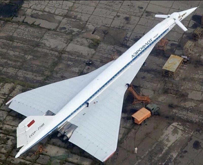 Ту-144 пассажирский самолёт