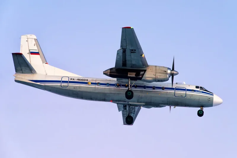 АН-24 пассажирский самолёт