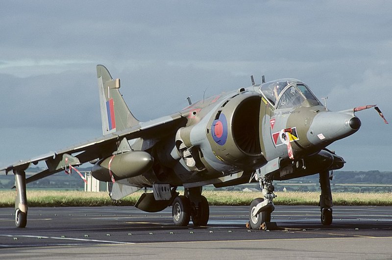 Harrier самолет gr 1