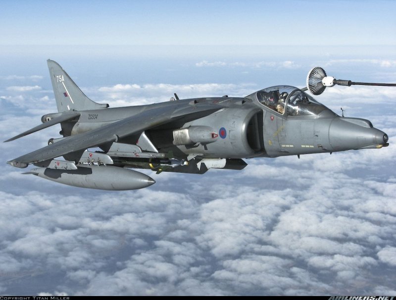 Самолёт Harrier gr 7