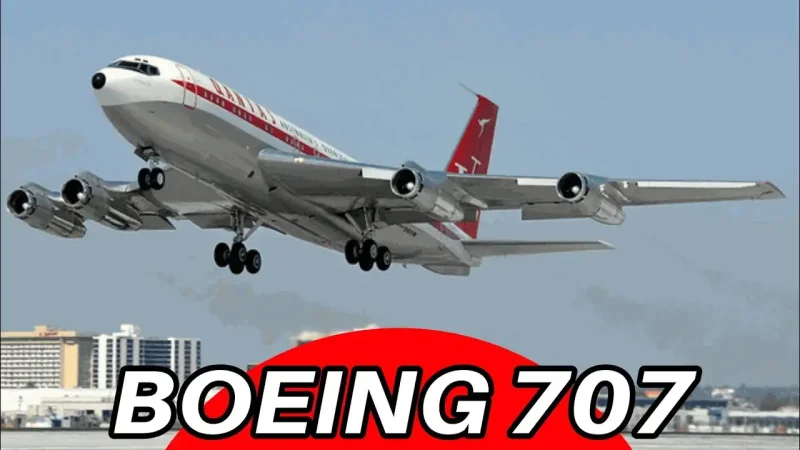 Пассажирский Boeing 707