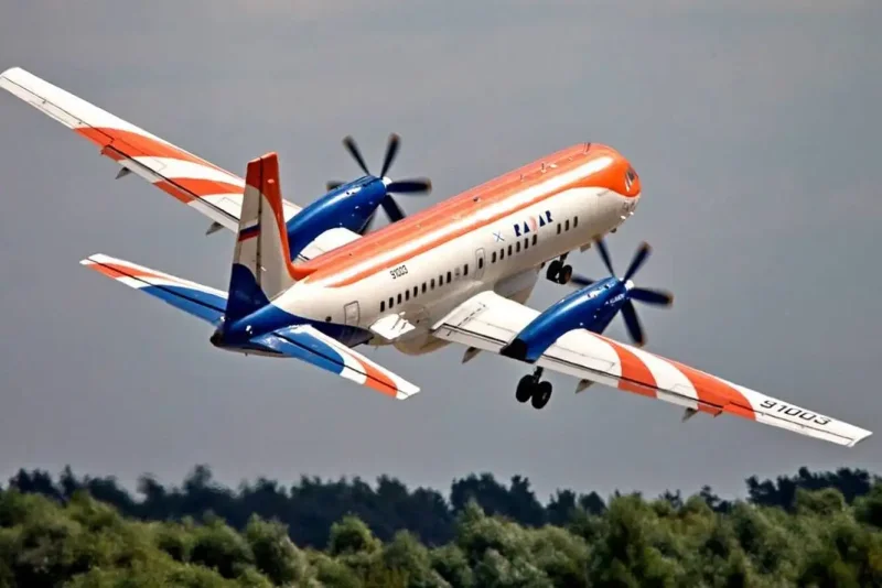 Турбовинтовой самолет ил-114