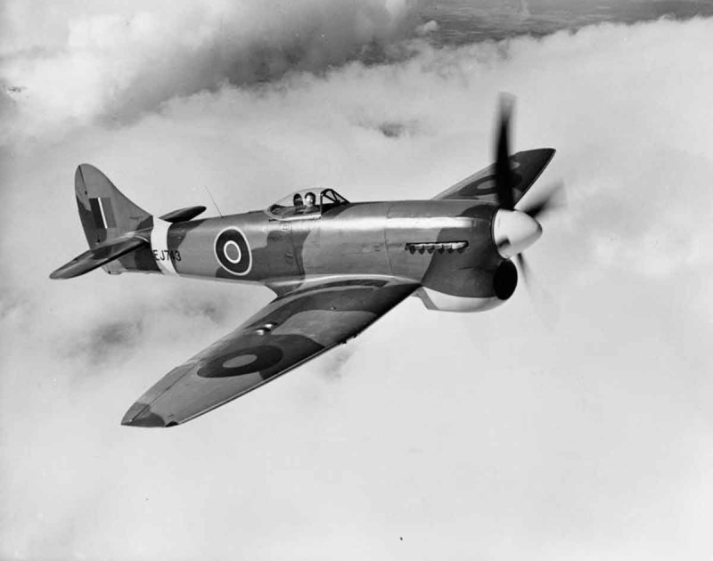 Hawker Tempest истребители второй мировой войны