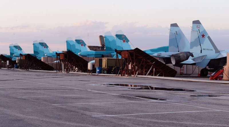 Су-34 на базе Хмеймим