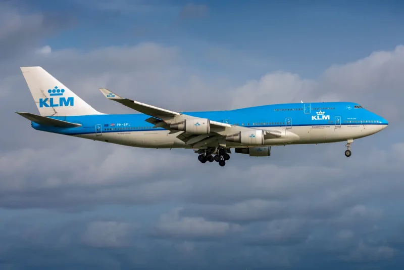 Самолет Боинг 747 КЛМ