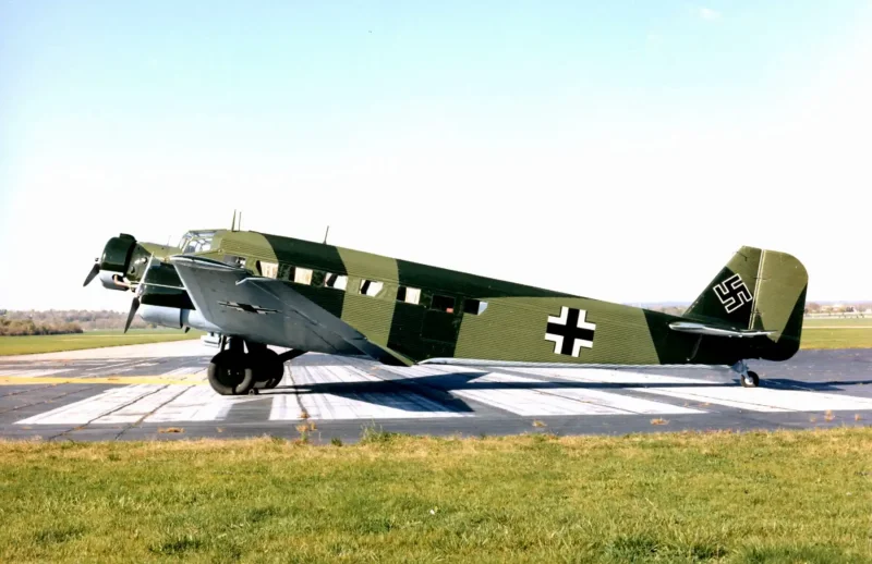 Немецкий самолет Junkers ju-52