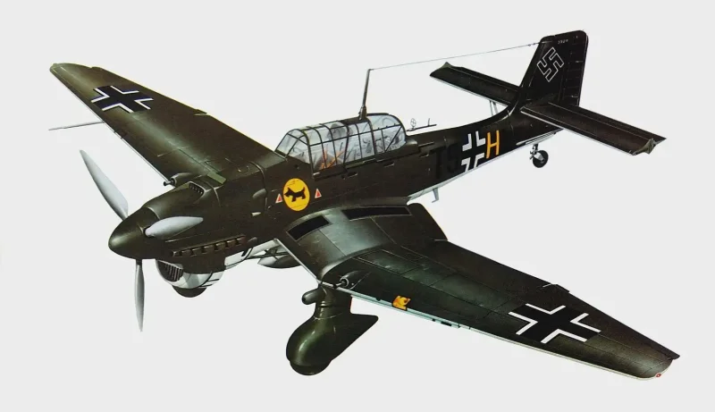 Самолет Junkers ju 87