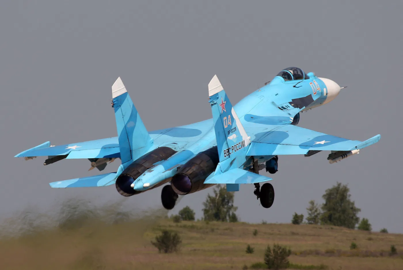 Су-27 реактивный самолёт