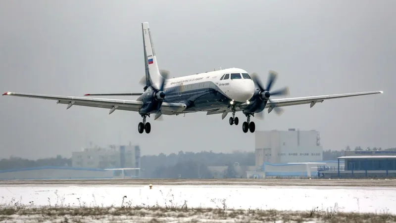 Турбовинтовой самолет ил 114 300