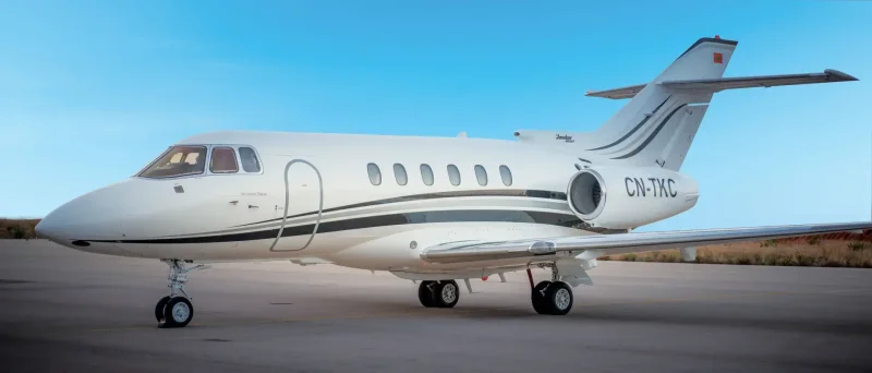 Hawker Beechcraft 800 салон