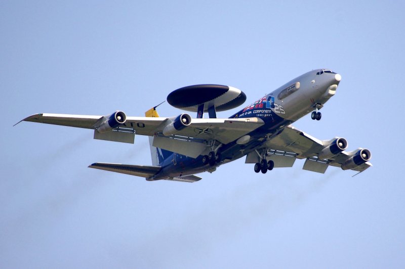 Самолет AWACS E-3a Sentry