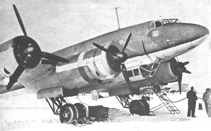 Самолет Гитлера Focke-Wulf FW 200 Condor