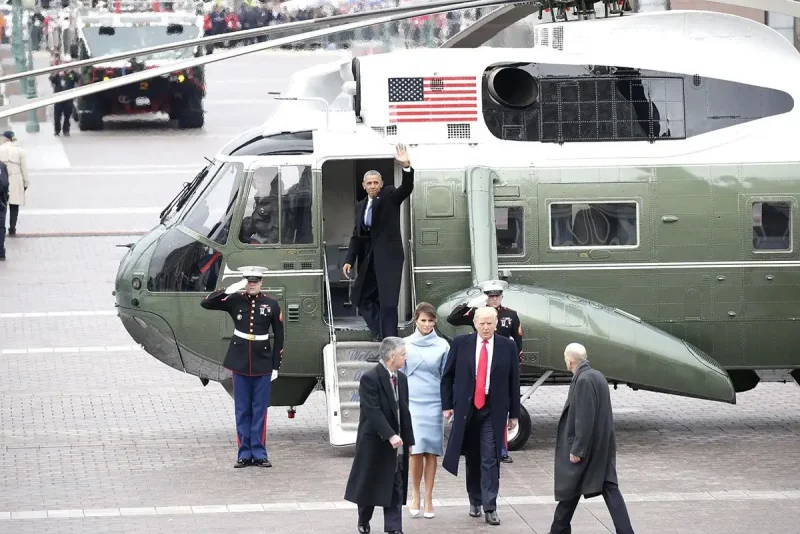 Вертолет Дональда Трампа