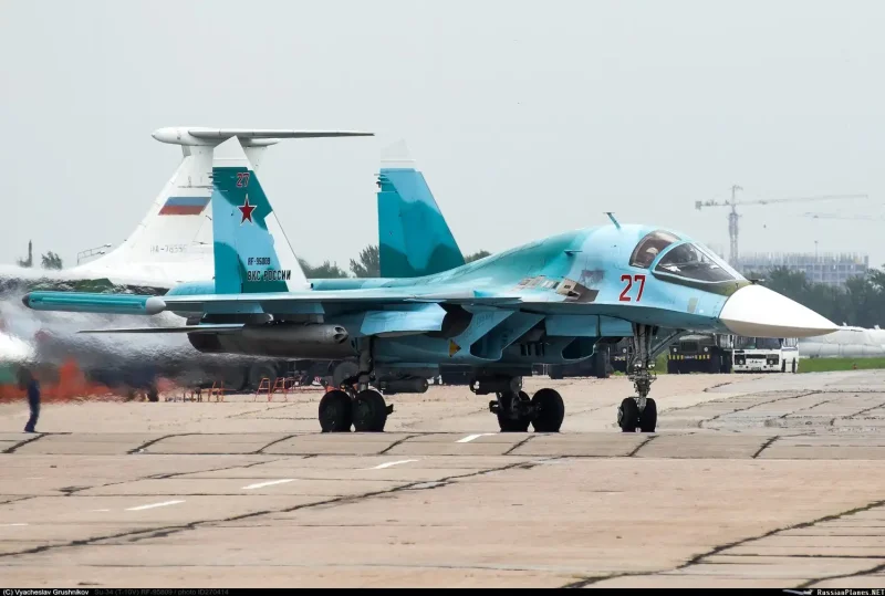 Российские истребители Су-27