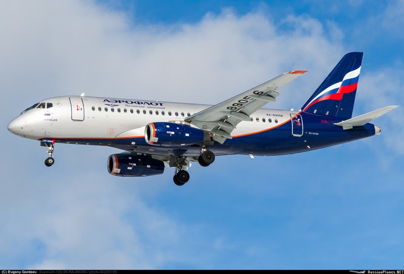 SSJ 100-95 Шереметьево