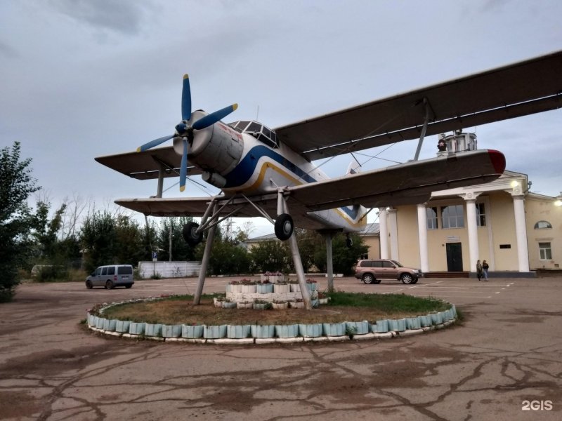 Памятник самолёт Улан-Удэ