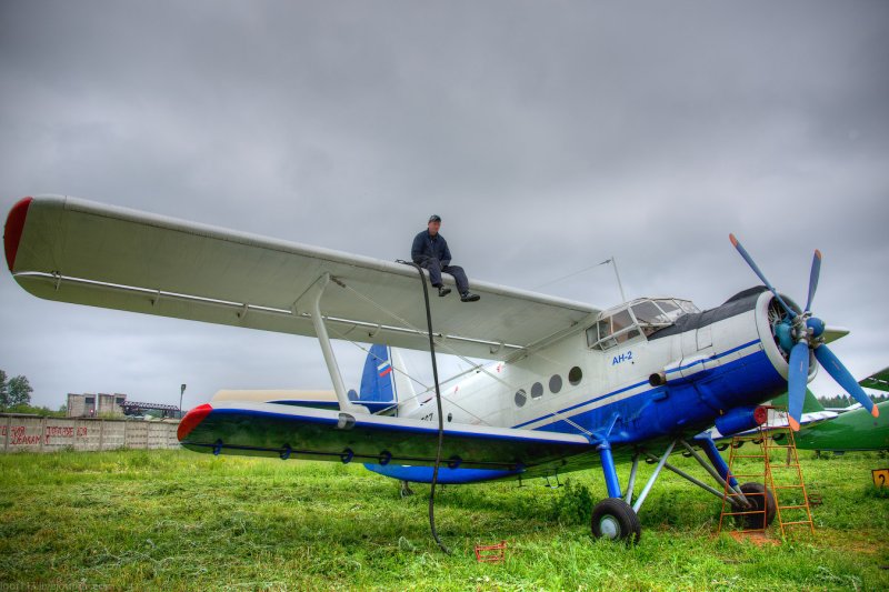 Ан2 салон пилота