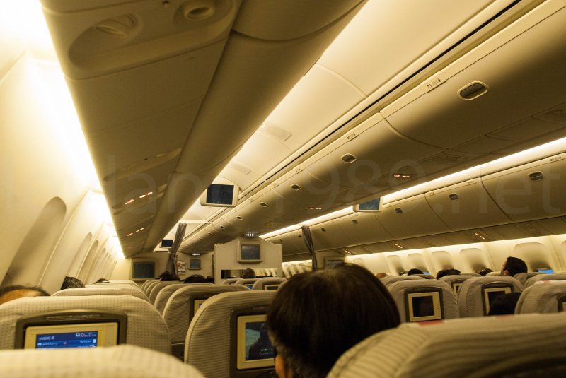 Салон самолета Боинг 737 500