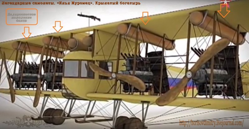 Илья Муромец самолет бомбардировщик модель