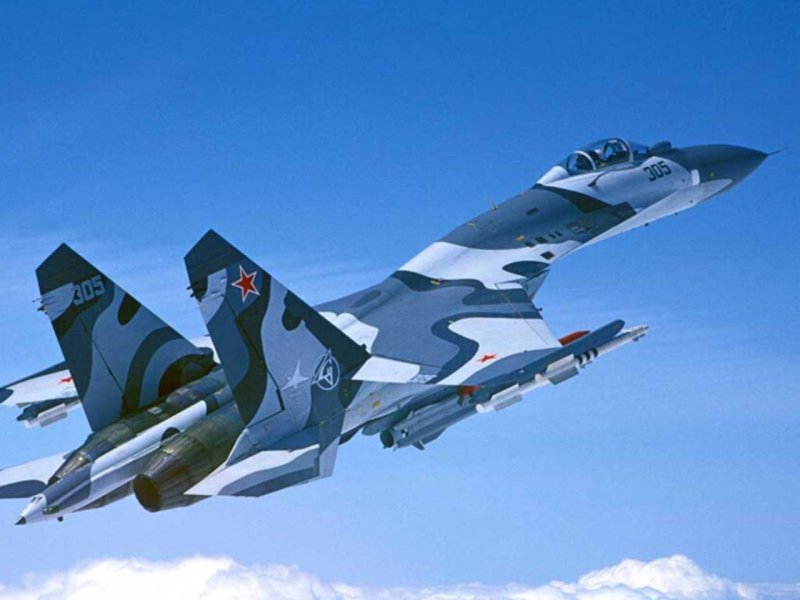 Су-37 истребитель самолёты России