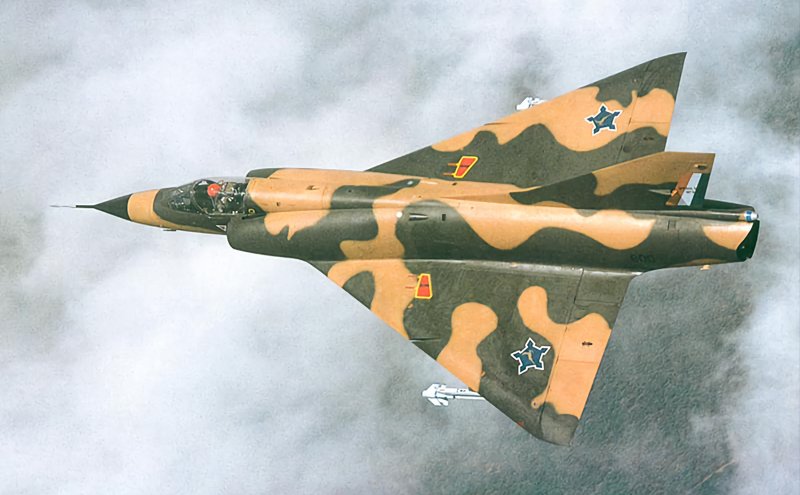 Окраска самолета Mirage III
