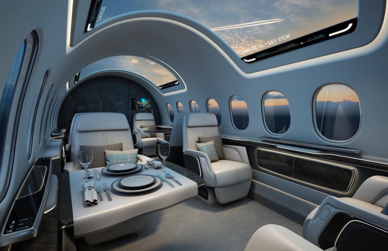 Supersonic private Jet