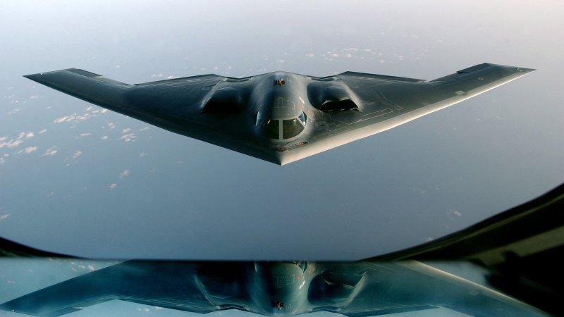 Самолет США F-117a