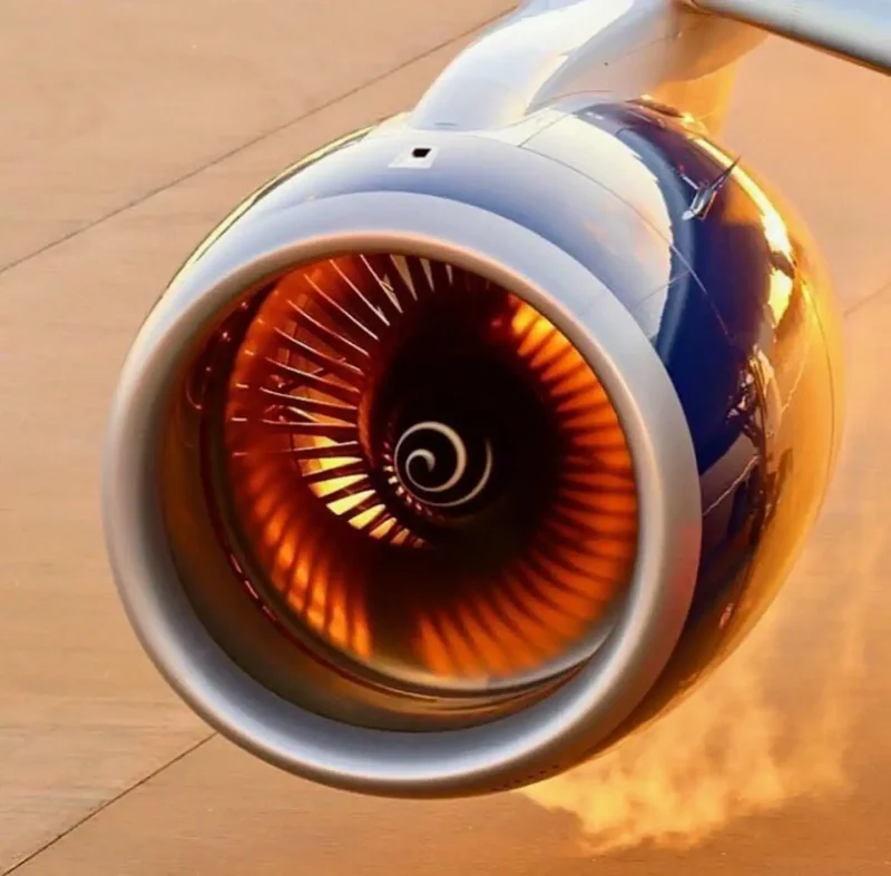Boeing 737-800 турбина