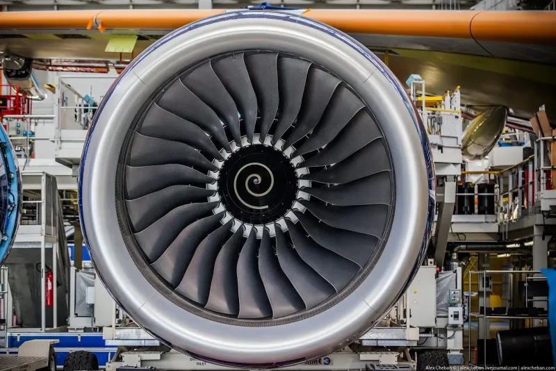 Авиадвигатель Rolls-Royce Airbus