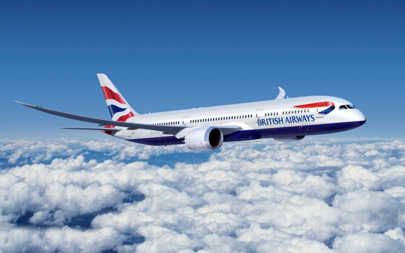 Самолет British Airways