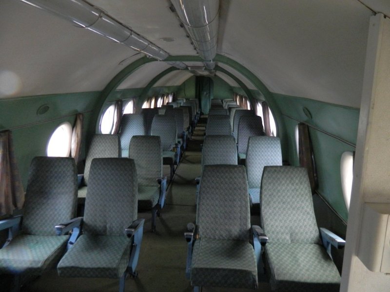 Самолёт АН-124 пассажирский салон