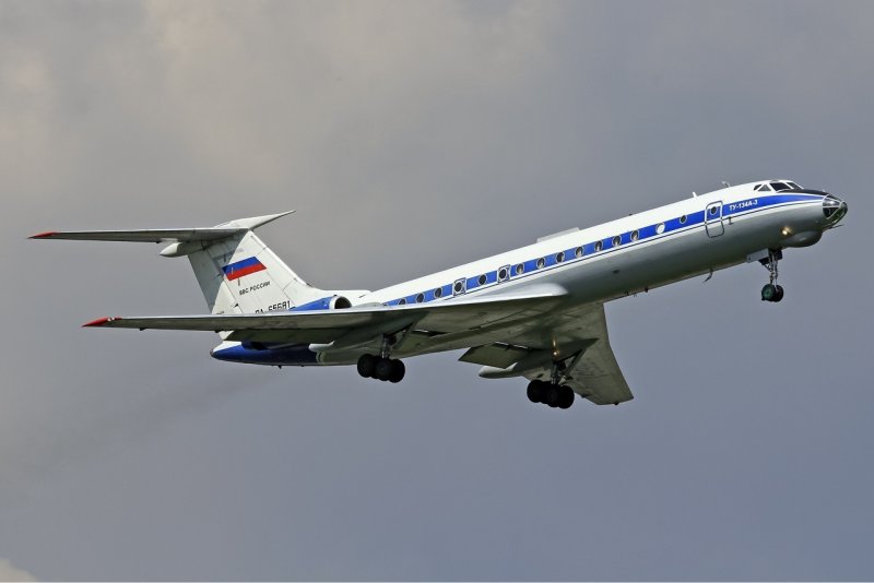 Ту-134 пассажирский самолёт