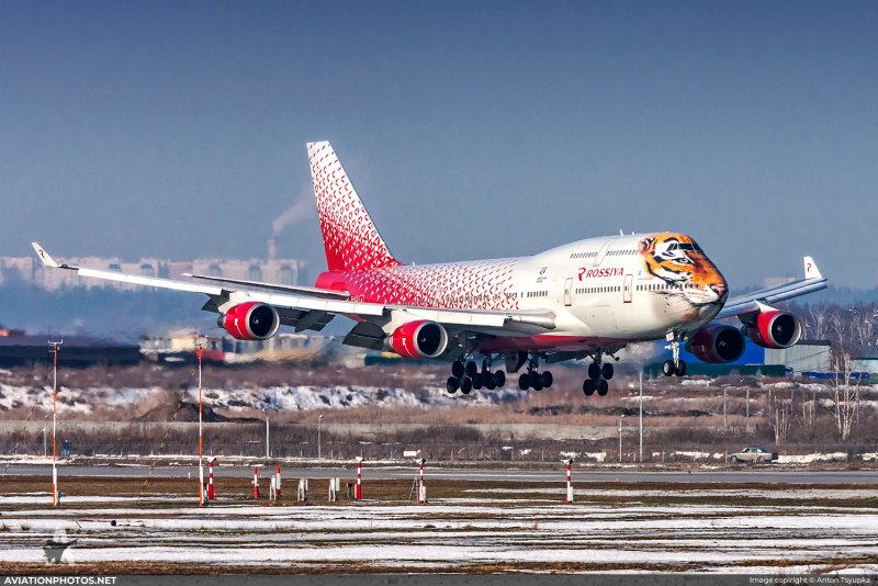 Боинг 747-400 авиакомпания Россия