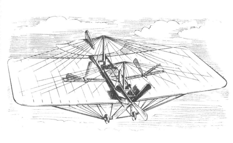 Самолет Можайского 1878