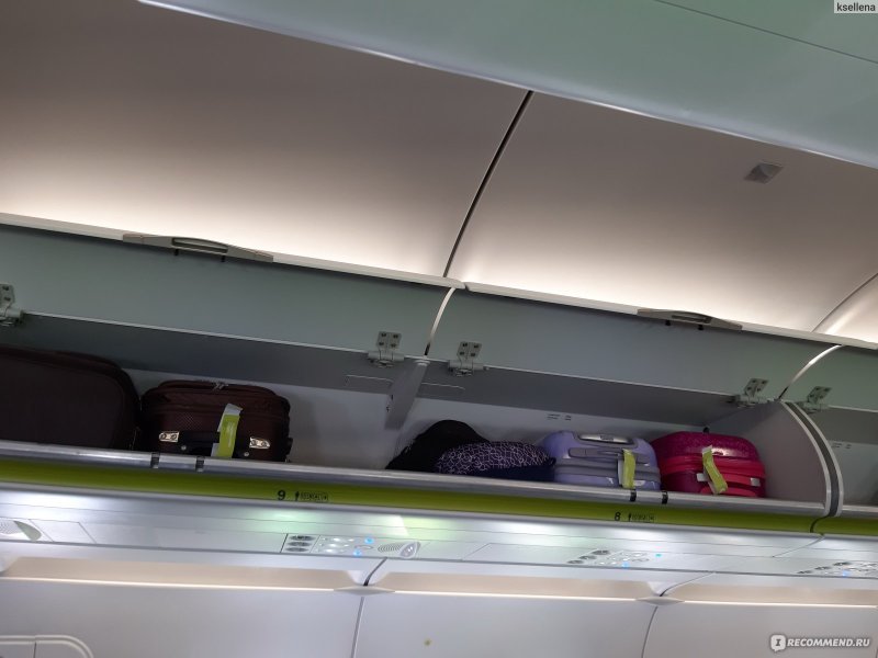 Габариты багажа ручной клади в самолете