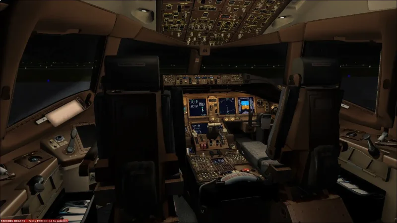 B777 FF Cockpit