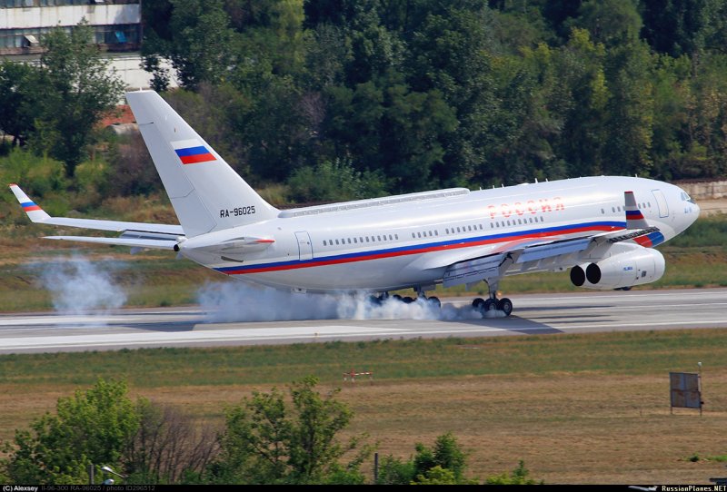 Президентский самолёт ил-96-300пу