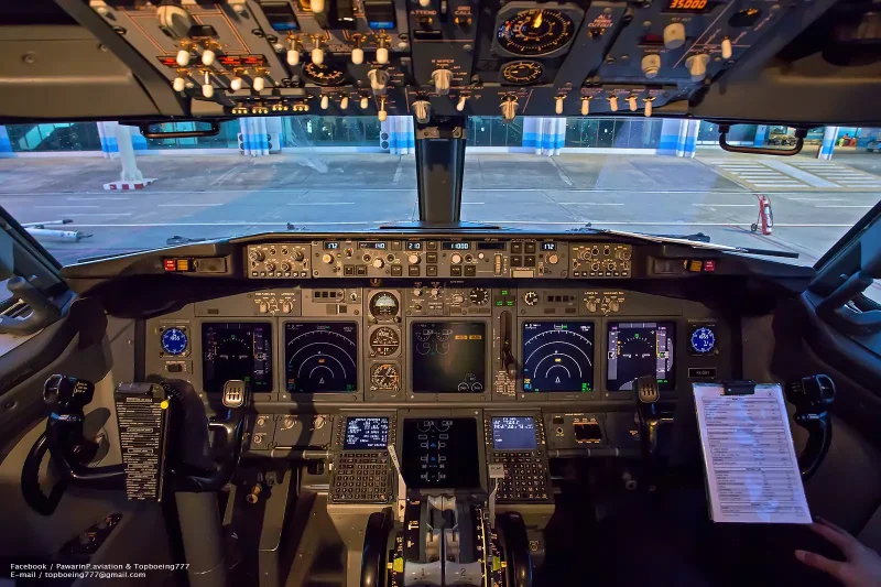 Boeing 737ng кабина