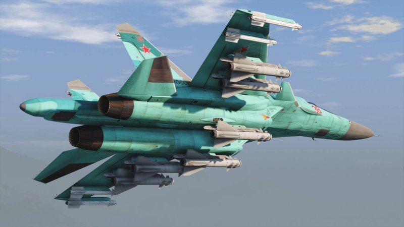 Боевая нагрузка Су-34