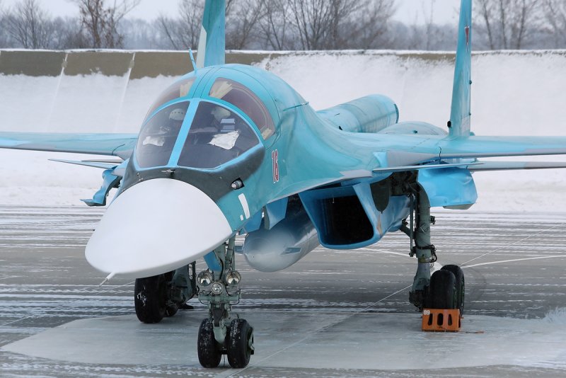 Фронтовой бомбардировщик Су-34
