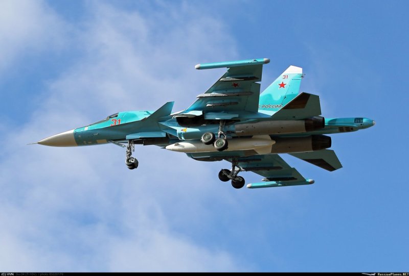 Боевая нагрузка Су-34