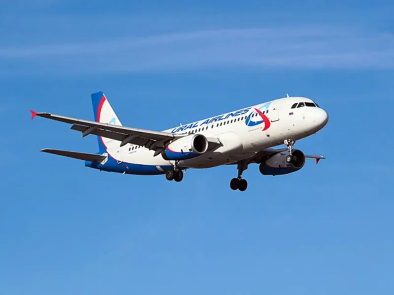 Airbus a321 авиакомпании «Уральские авиалинии»