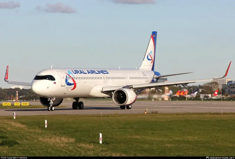 Airbus a321 Neo Ural Airlines